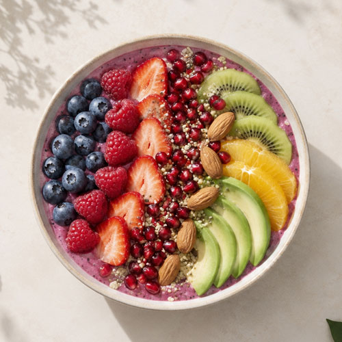 Fresh fruit and berries