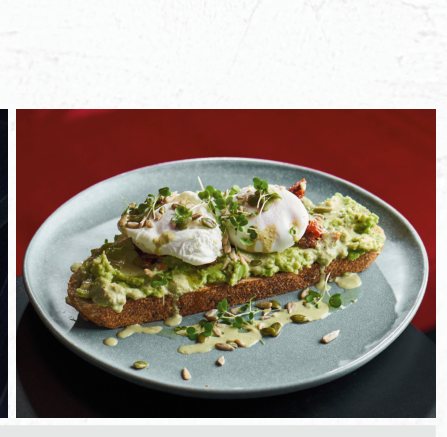Breakfast from the BioHealth Kitchen menu