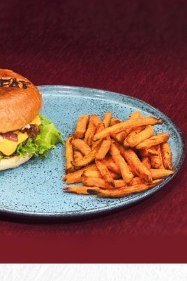 Burgers & Wraps from the BioHealth Kitchen menu