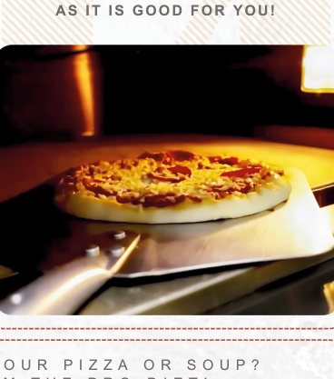 Pizza & Soup from the BioHealth Kitchen menu