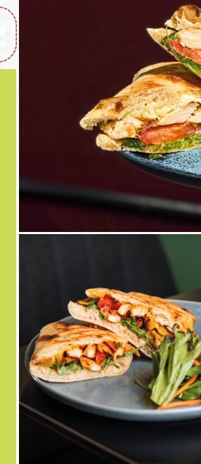 Sandwiches from the BioHealth Kitchen menu